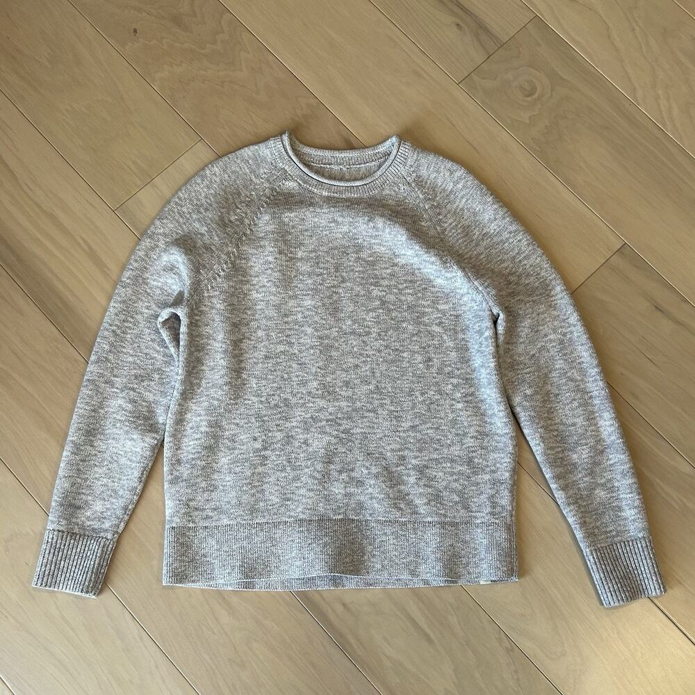 Lululemon Boxy Cotton-Blend Sweater *Stain Women’s Medium